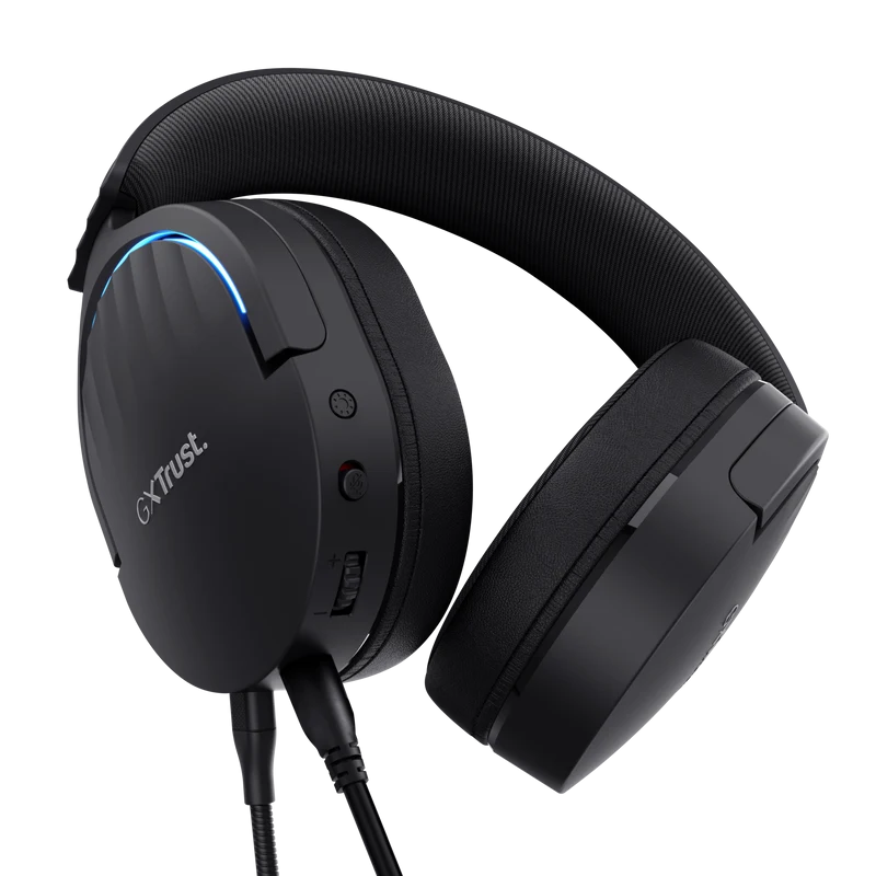 Casti Head-band Trust GXT 490 FAYZO, Wired, Negru