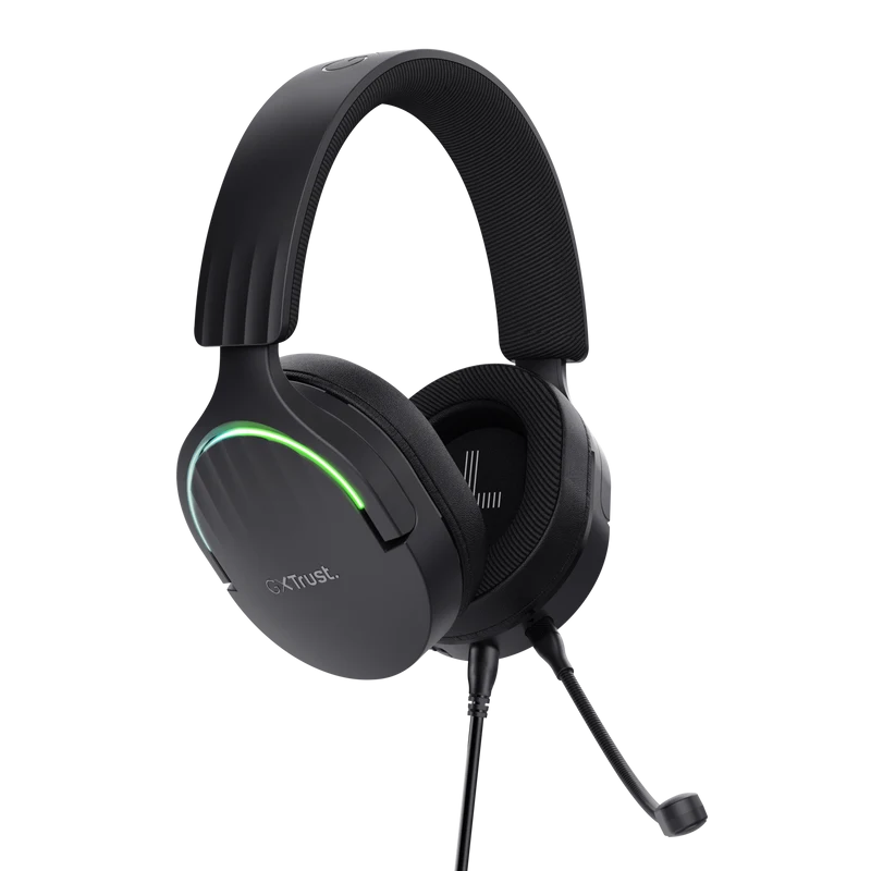 Casti Head-band Trust GXT 490 FAYZO, Wired, Negru
