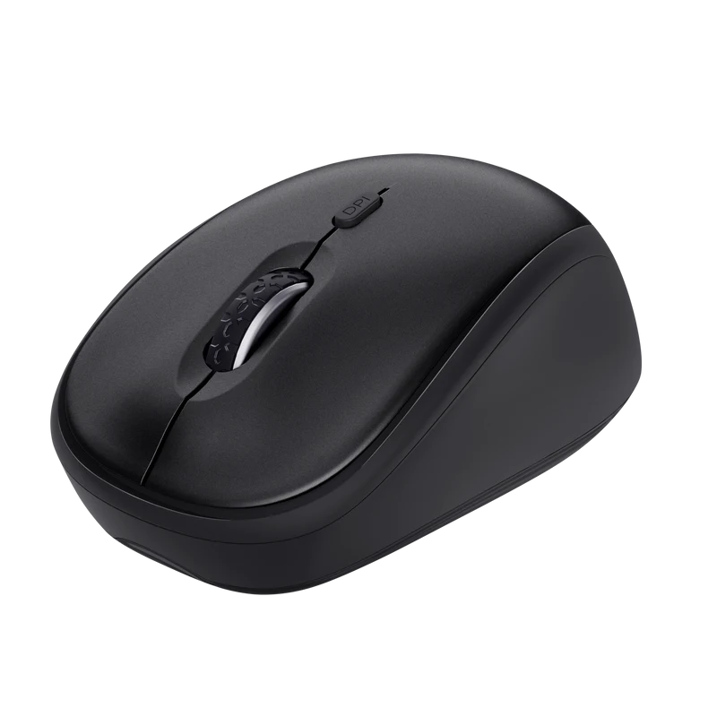 Kit Wired tastatura si mouse Trust Ody II, taste numerice, negru