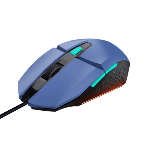 Mouse Gaming Trust GXT109B FELOX, 6400 DPI, Albastru