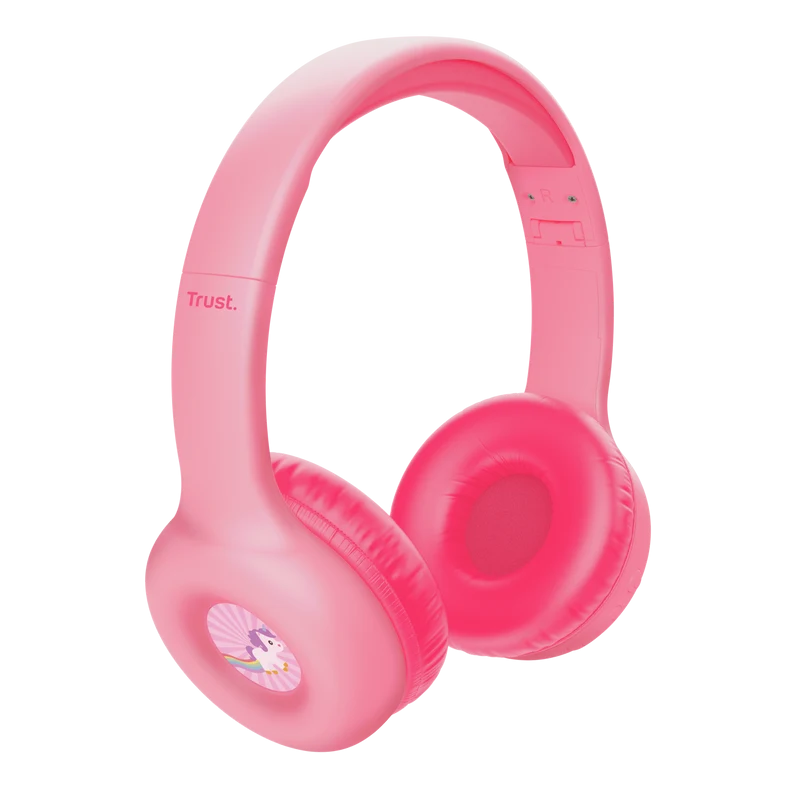 Casti Head-band Trust Nouna, Wireless/Wired, Roz Casti Head-band Trust Nouna, Wireless/Wired, Roz