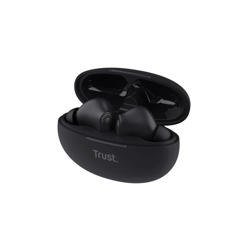 Casti In-ear Trust Yavi, Wireless, Negru