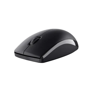 Kit Wireless tastatura si mouse TRUST Primo, taste numerice, Negru