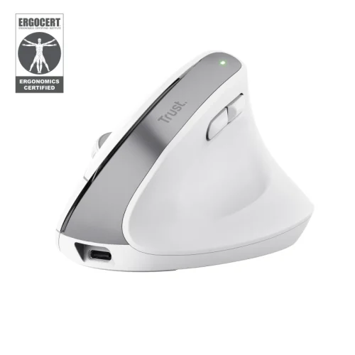 Mouse Wireless TRUST Bayo+, 2400 DPI, Alb Mouse Wireless TRUST Bayo+, 2400 DPI, Alb