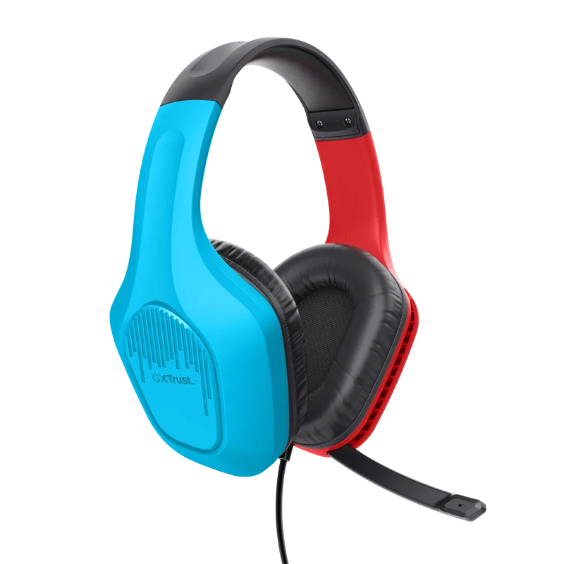 Casti Gaming Head-band Trust GXT 416S Zirox, Wired, Multicolor