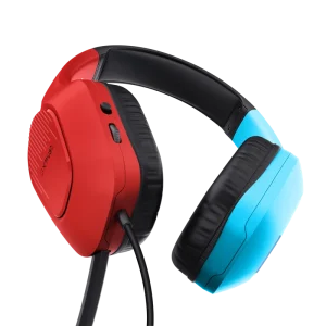 Casti Gaming Head-band Trust GXT 416S Zirox, Wired, Multicolor