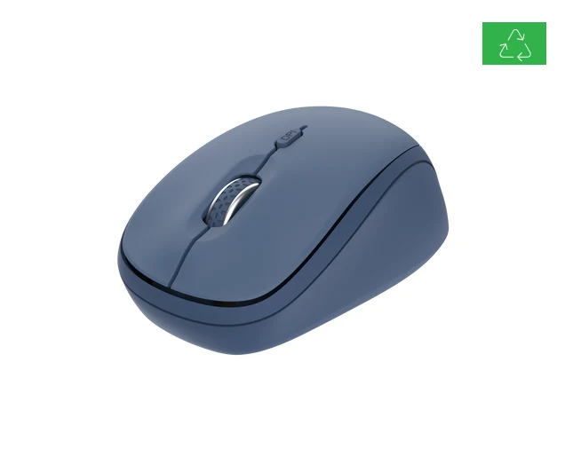 Mouse Wireless TRUST Yvi+, 1600 DPI, Albastru