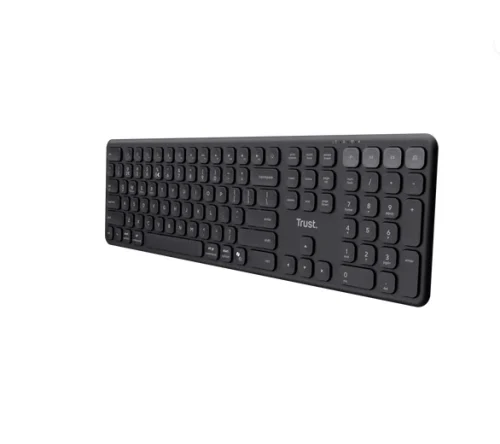Tastatura Trust Vaiya, Wireless, negru