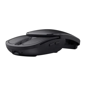 Mouse Trust Zylo Pocket Foldable, rezolutie maxima 2400 DPI, negru