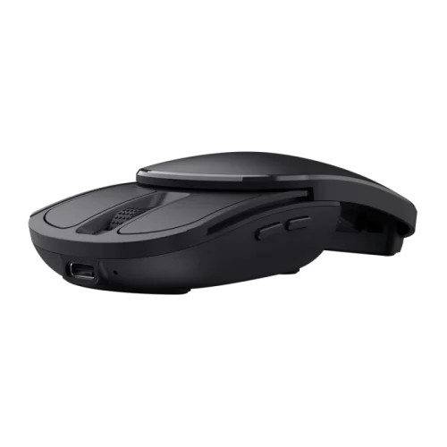Mouse Wireless Trust Zylo Pocket Foldable, 2400 dpi, Negru