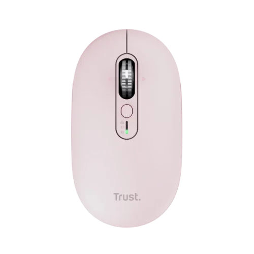 Mouse Wireless Trust Seron Slim Multi, 3200 dpi, Roz