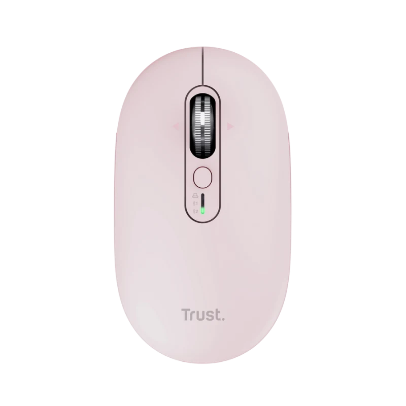 Mouse Wireless Trust Seron Slim Multi, 3200 dpi, Roz