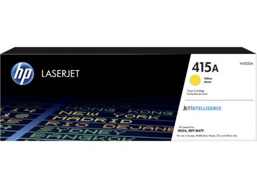 Toner HP 415 A W2032 A Toner HP 415a, Yellow