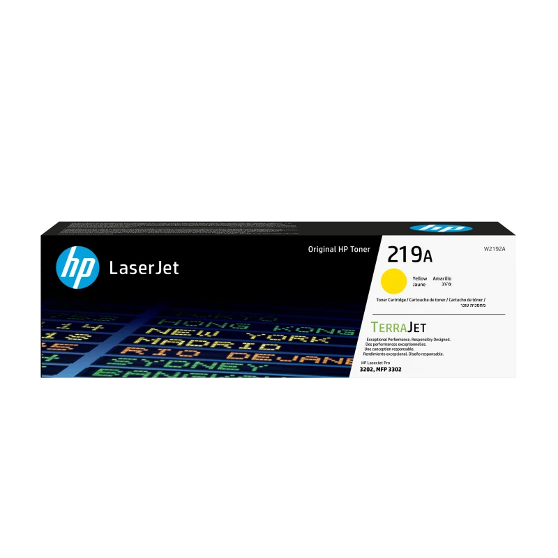 Toner HP W2192 A yellow Toner HP 219a, Yellow