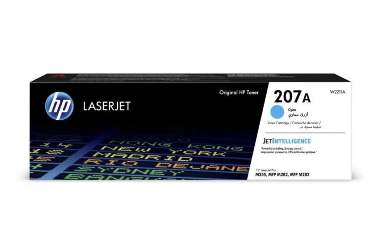 Toner HP W2211 A cyan Toner HP 207a, Cyan