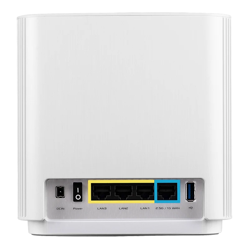 Router wireless ASUS Gigabit Mesh ZenWiFi, AX XT8, Wifi 6, Tri-Band, 2 pack