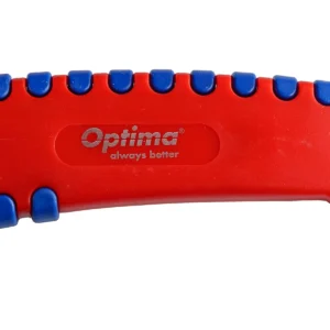 Cutter Optima Basic, lama 18mm SK7, sina metalica, ABS cu rubber grip