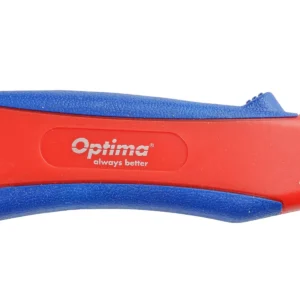 Cutter Optima Premium, lama 18mm + 2 rezerve SK5, auto-incarcare, sina metalica, ABS cu rubber grip