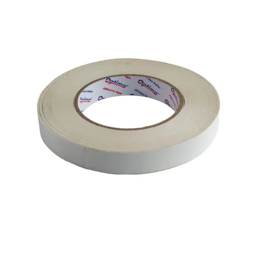 Banda dublu adeziva 19mm x 50 m, 90 microni, Optima