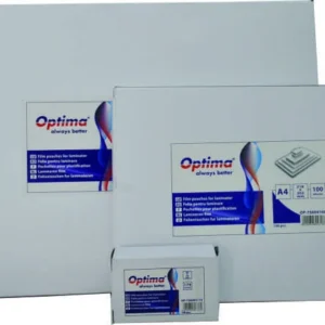 Folie laminare Optima, 54 x 86 mm, 125 microni, 100 folii/top