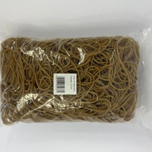 Elastice pentru bani, 90% cauciuc, 500gr/punga, D 70, grosime 1.5mm x 1.5mm, Optima - natural