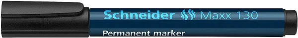 Permanent marker SCHNEIDER Maxx 130, varf rotund 1-3mm - negru