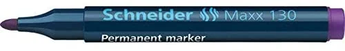 Permanent marker SCHNEIDER Maxx 130, varf rotund 1-3mm - violet