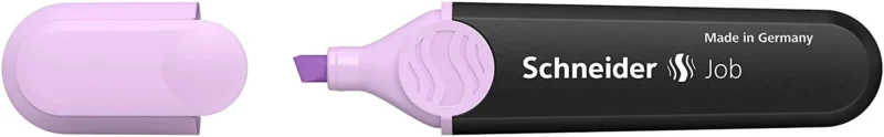 Textmarker SCHNEIDER Job Pastel, varf lat, 4 culori/set -(turcoaz, menta, lavanda, roze) Textmarker SCHNEIDER Job Pastel, varf lat, 4 culori/set -(turcoaz, menta, lavanda, roze)
