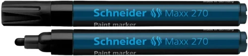 Marker cu vopsea SCHNEIDER Maxx 270, varf rotund 1-3mm - negru