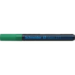 Marker cu vopsea SCHNEIDER Maxx 271, varf rotund 1-2mm - verde