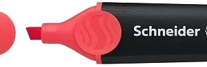 Textmarker SCHNEIDER Job, varf tesit 1+5mm - rosu