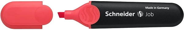 Textmarker SCHNEIDER Job, varf tesit 1+5mm - rosu