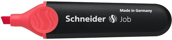 Textmarker SCHNEIDER Job, varf tesit 1+5mm - rosu