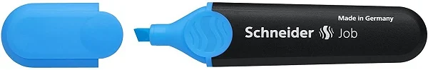 Textmarker SCHNEIDER Job, varf tesit 1+5mm - albastru