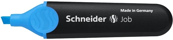 Textmarker SCHNEIDER Job, varf tesit 1+5mm - albastru