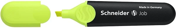 Textmarker SCHNEIDER Job, varf tesit 1+5mm - galben Textmarker SCHNEIDER Job, varf tesit 1+5mm - galben