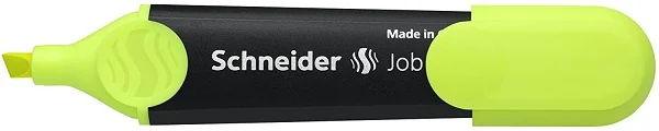 Textmarker SCHNEIDER Job, varf tesit 1+5mm - galben Textmarker SCHNEIDER Job, varf tesit 1+5mm - galben