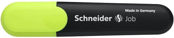 Textmarker SCHNEIDER Job, varf tesit 1+5mm - galben Textmarker SCHNEIDER Job, varf tesit 1+5mm - galben