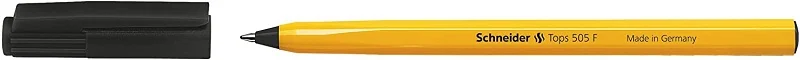 Pix SCHNEIDER Tops 505F, unica folosinta, varf fin, corp orange - scriere neagra