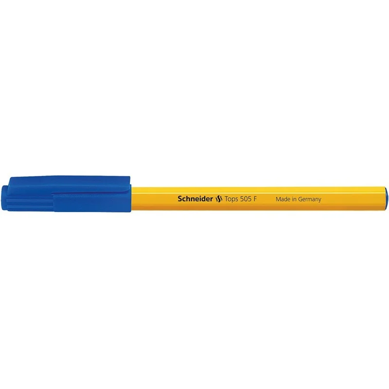 Pix SCHNEIDER Tops 505F, unica folosinta, varf fin, corp orange - scriere albastra Pix SCHNEIDER Tops 505F, unica folosinta, varf fin, corp orange - scriere albastra