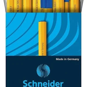 Pix SCHNEIDER Tops 505F, unica folosinta, varf fin, corp orange - scriere albastra Pix SCHNEIDER Tops 505F, unica folosinta, varf fin, corp orange - scriere albastra