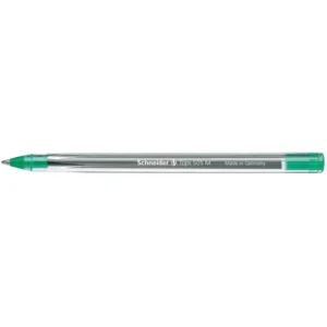 Pix SCHNEIDER Tops 505M, unica folosinta, varf mediu, corp transparent - scriere verde