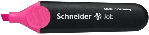Textmarker SCHNEIDER Job, varf tesit 1+5mm - roz Textmarker SCHNEIDER Job, varf tesit 1+5mm - roz