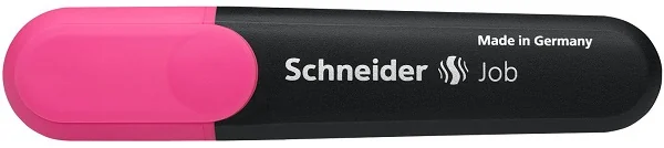 Textmarker SCHNEIDER Job, varf tesit 1+5mm - roz Textmarker SCHNEIDER Job, varf tesit 1+5mm - roz