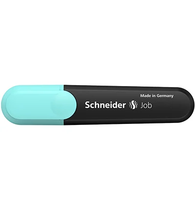 Textmarker SCHNEIDER Job Pastel, varf tesit 1+5mm - turcoaz Textmarker SCHNEIDER Job Pastel, varf tesit 1+5mm - turcoaz