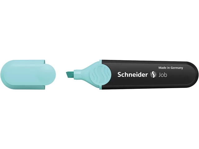 Textmarker SCHNEIDER Job Pastel, varf tesit 1+5mm - turcoaz