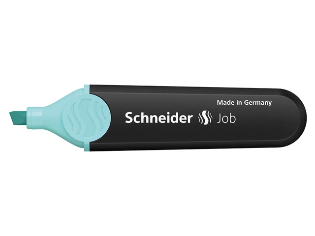 Textmarker SCHNEIDER Job Pastel, varf tesit 1+5mm - turcoaz