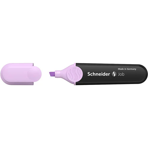 Textmarker SCHNEIDER Job Pastel, varf tesit 1+5mm - lavanda
