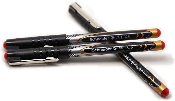Roller cu cerneala SCHNEIDER Xtra 825, ball point 0.5mm - scriere rosie