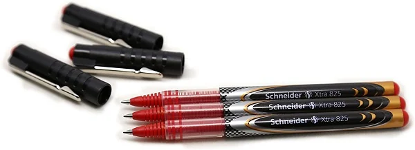 Roller cu cerneala SCHNEIDER Xtra 825, ball point 0.5mm - scriere rosie